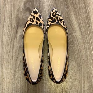 Ivanka Trump leopard flats